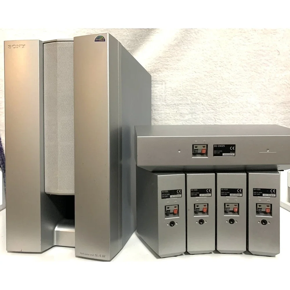 SONY SA-WMS325 ACTIVE SUBWOOFER HOME CINEMA SOUND SYSTEM, WITH 5 SPEAKER SET